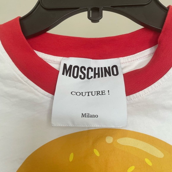Moschino Couture hamburger T shirt - Picture 5 of 6